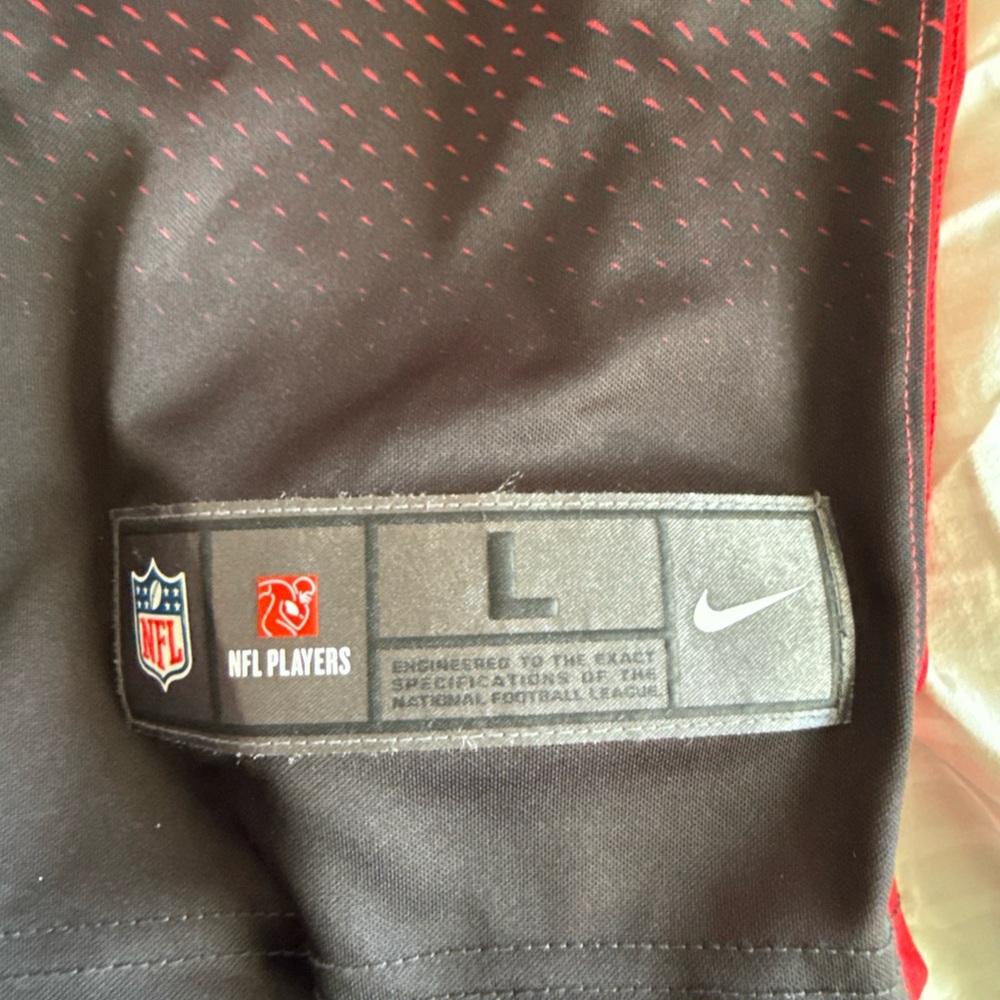 Men’s Nike Kyle Pitts #8 Atlanta Falcons Alternate Vapor Lmtd Jersey Sz L - RARE - Picture 3 of 7
